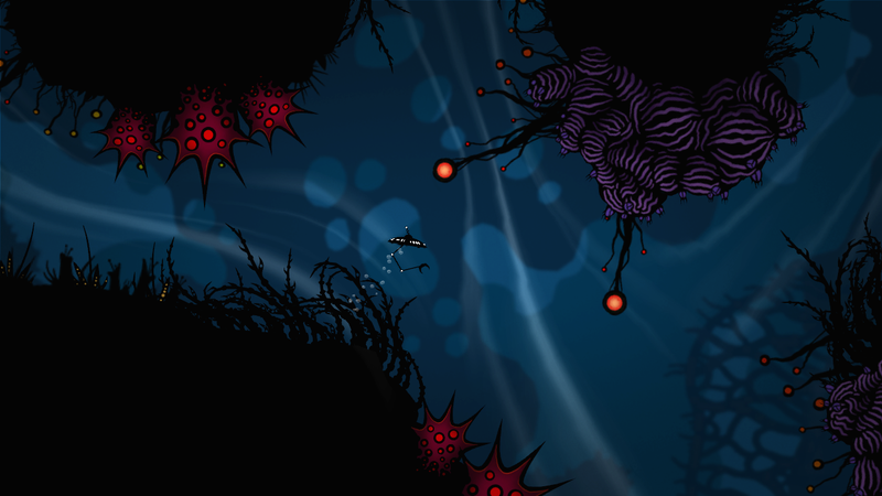 Illustration for article titled Insanely Twisted Shadow Planet Takes You on a Weird, Wild Tour of Metroidvainia-land